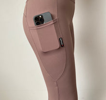 Load image into Gallery viewer, New Mauve Full Grip Leggings