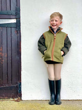 Load image into Gallery viewer, Young Rider Full Grip Beige Leggings