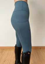 Load image into Gallery viewer, Teal Full Grip Leggings